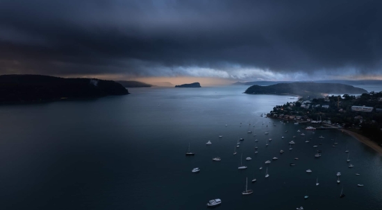Stormy Pittwater Drone 1 1